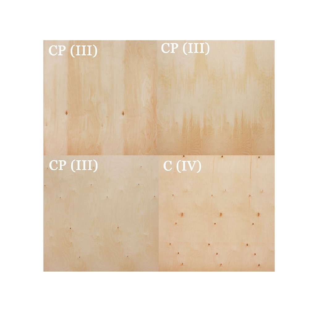 Ván ép bạch dương cấp thấp (CP/CP, CP/C, C/C)
