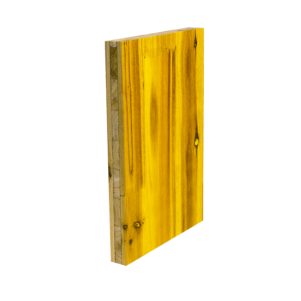 Tấm Shutter màu vàng 3 lớp