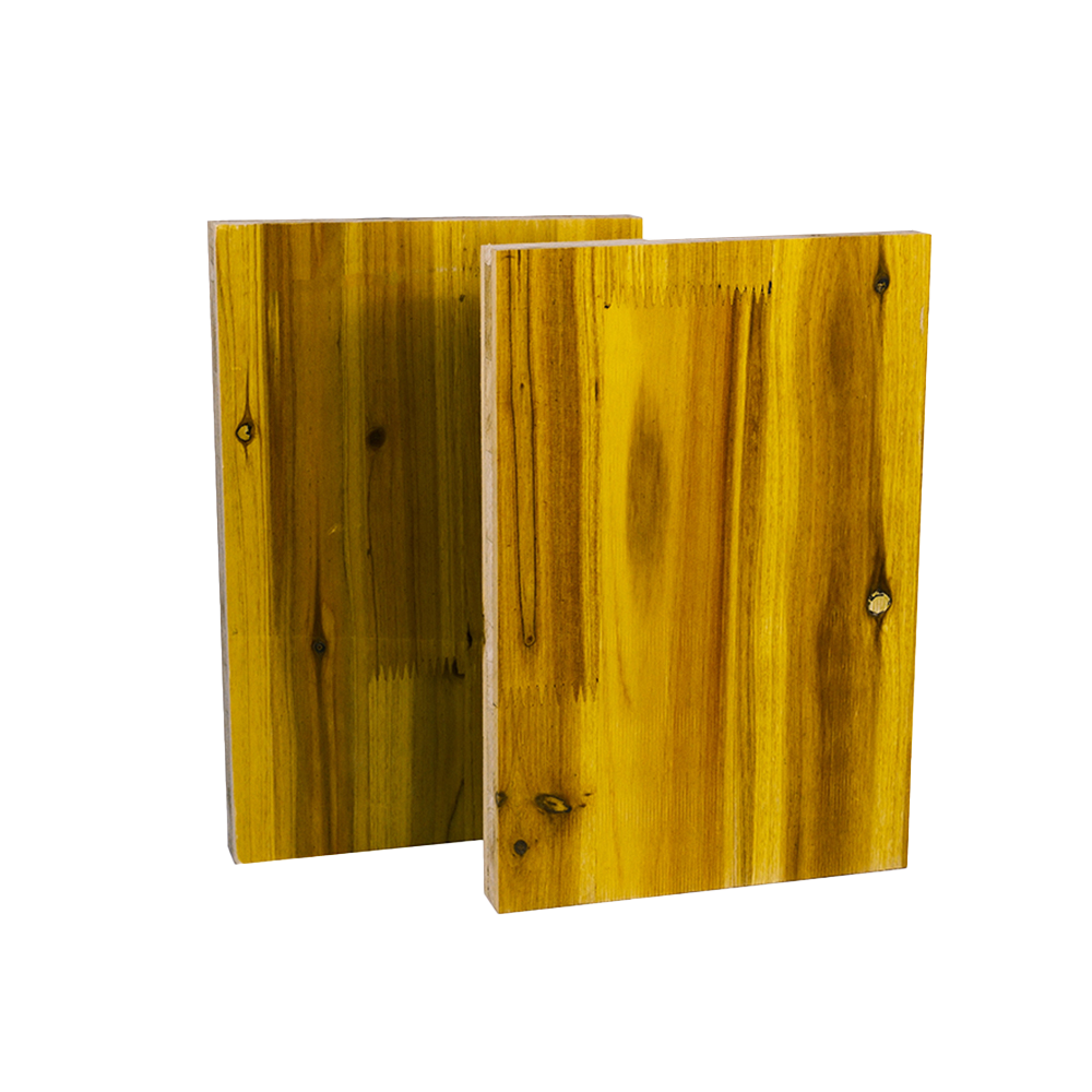 Tấm Shutter màu vàng 3 lớp